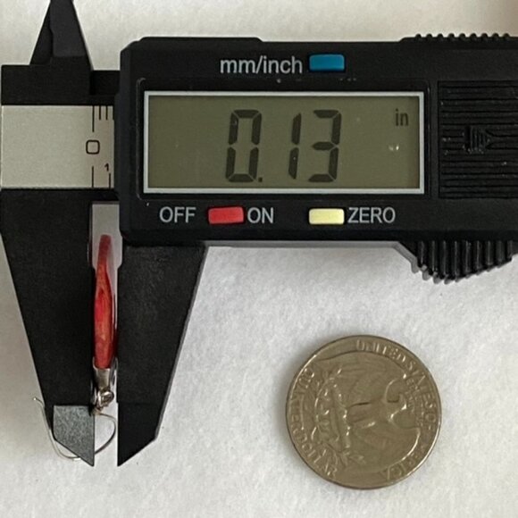 Sterling Silver 925 1.83" Red Sponge Coral Scrollwork Dangle Earrings 4.6g - Picture 15 of 16